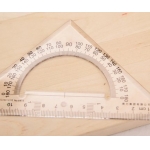 得力6415三角尺13cm(套)
