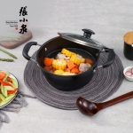 张小泉精铁雪波纹锅具二件套C35...