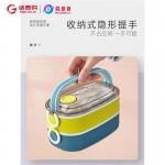 凯里尼亚单层不锈钢饭盒
