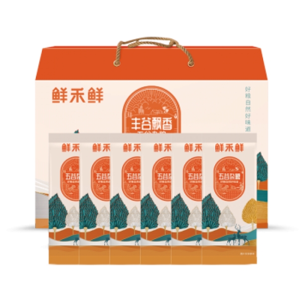 鲜禾鲜杂粮礼盒系列 鲜禾鲜食来运转杂粮礼盒3000g