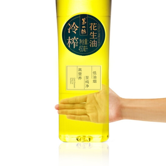第一坊冷榨花生油450ML*2