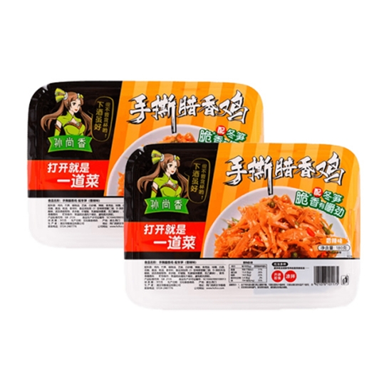 孙尚香 手撕鸡盒装180gx2盒装