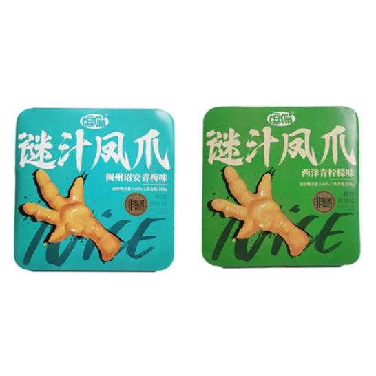 逗嘴 208g谜汁凤爪*2盒装（...