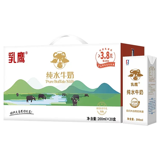 乳鹰 200ML乳鹰水牛纯奶*20瓶/箱（电商装）