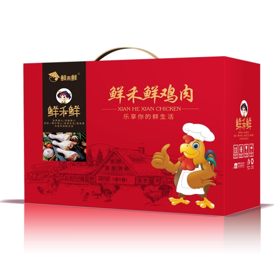 鲜禾鲜 鸡肉礼盒A款2100g