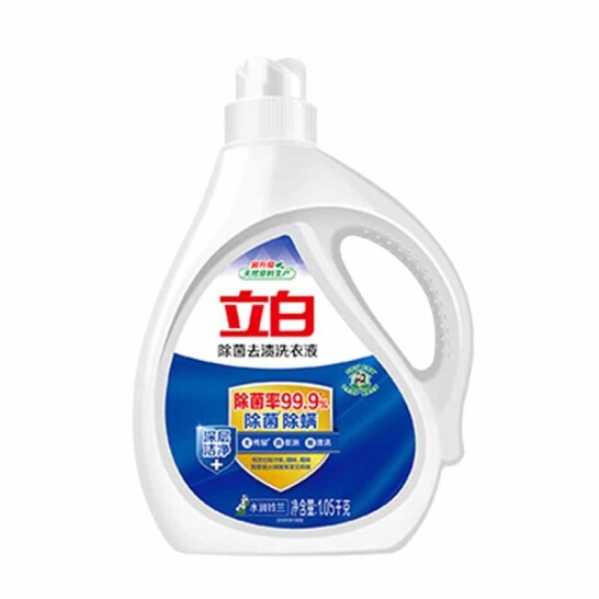 立白除菌洗衣液1.05kg洁净六件套(1865g)（彩盒装）