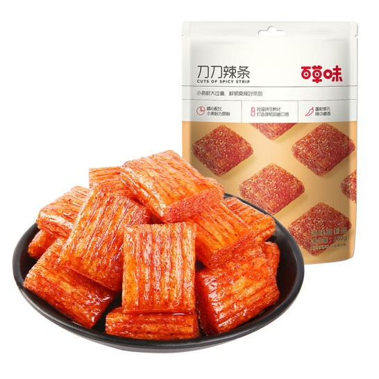 百草味刀刀辣条180g*5（L5...
