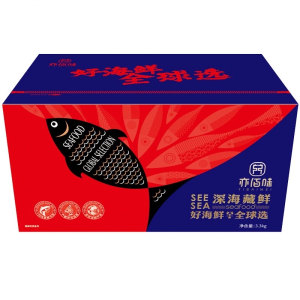 亦佰味 吉品--海鲜礼盒3.3千克
