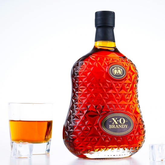洋酒威士忌白兰地4瓶组合装40度（2瓶威士忌+2瓶白兰地 700ml*3瓶+500ml*1瓶）