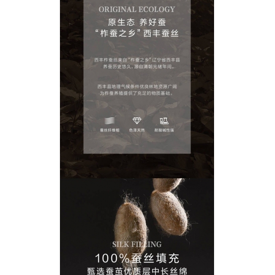罗莱生活LOVO乐蜗A类100%蚕丝被夏凉被200*230cm